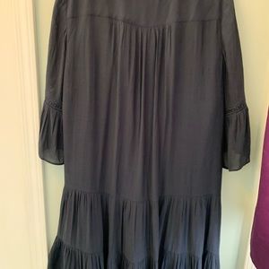 Loft dress, grayish blue, lined.